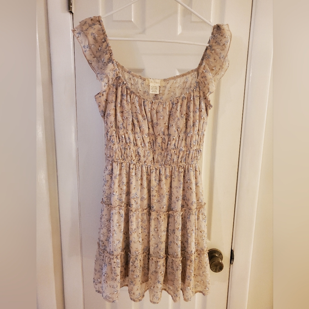 Altar'd State Flutter Sleeve Mini dress